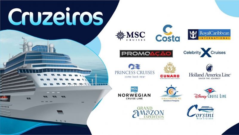 Cruzeiros na PD Viagens e Turismo